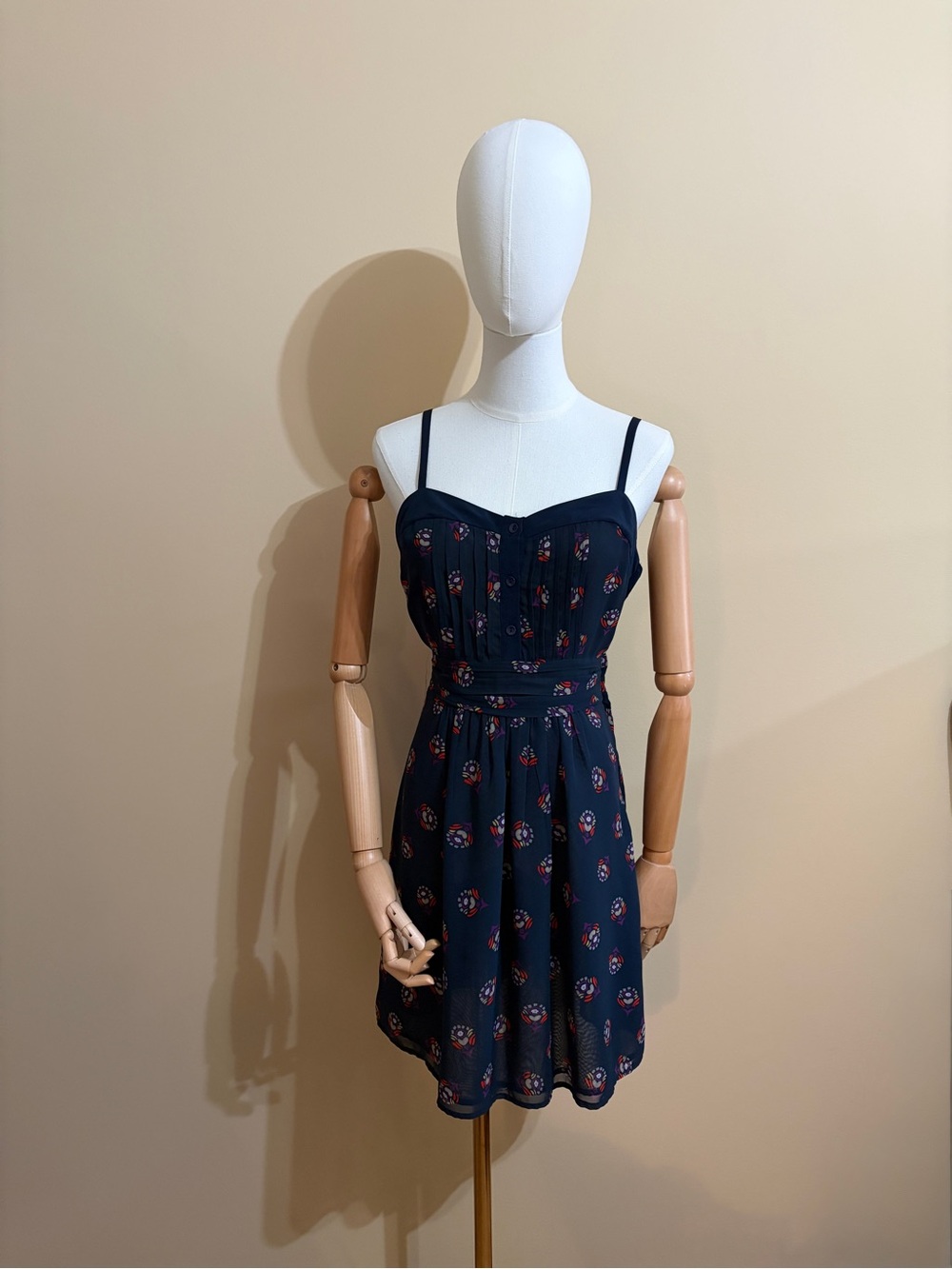 Urban Outfitters Staring at Stars Pleated Sweetheart Sundress - Size‎ 8